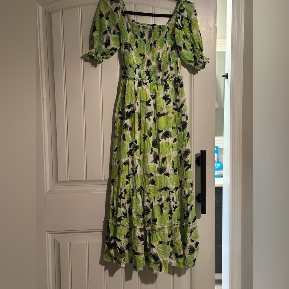 Steve Madden lime maxi dress